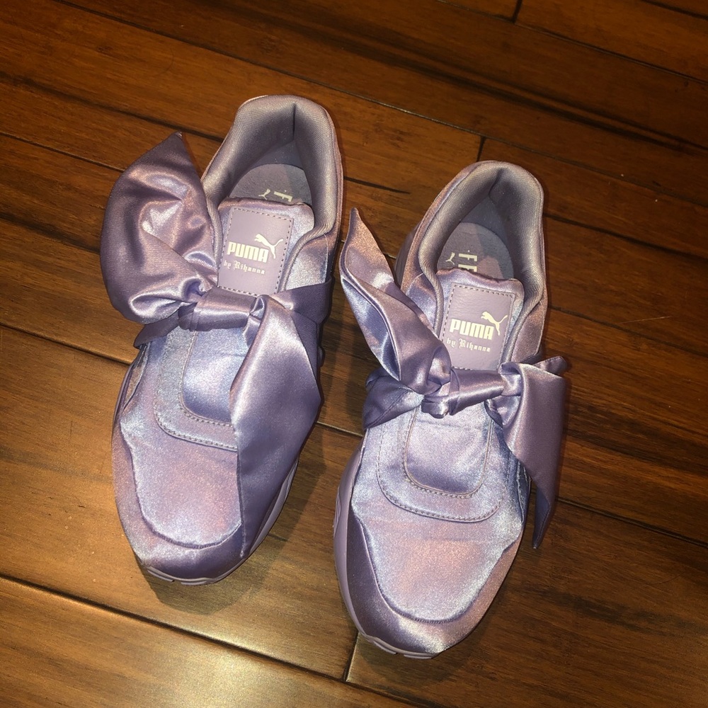Purple Fenty Shoes